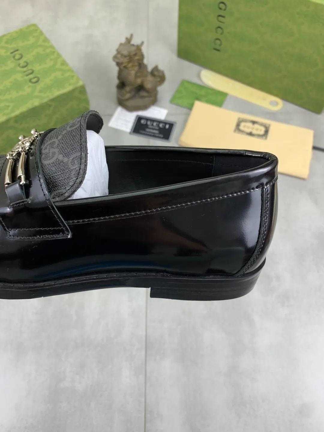 Men's men's shoes 💰P480 [New style] Water-dyed cowhide 💰💎💎💎 [Gucci] GUCCI high-end men's formal business leather shoes, original order 1:1 authentic goods! Original imported high-end open-edge beaded calfskin, original metal buckle, imported first-layer cowhide lining for feet, original outsole, men's shoe size: 38-45, 2️⃣ colors available
